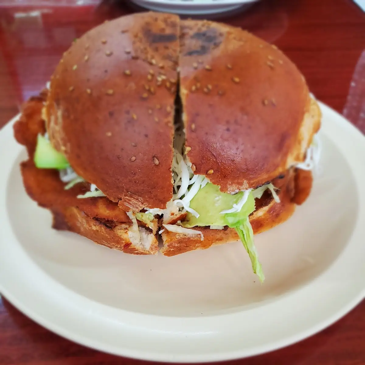 Cemita Milanesa de Pollo