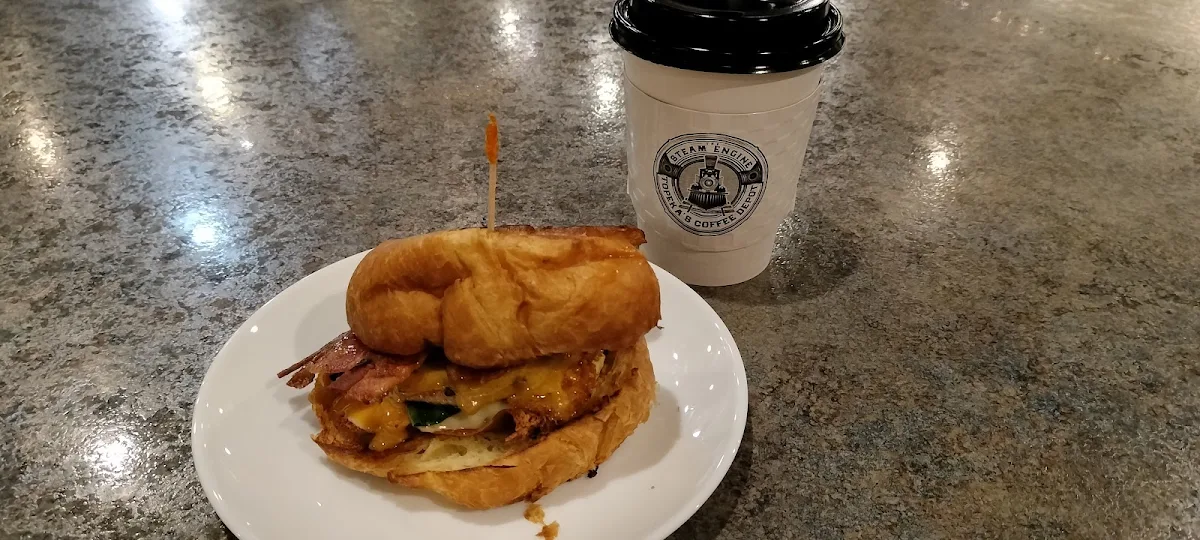 Marli Breakfast Sandwich with Coffee