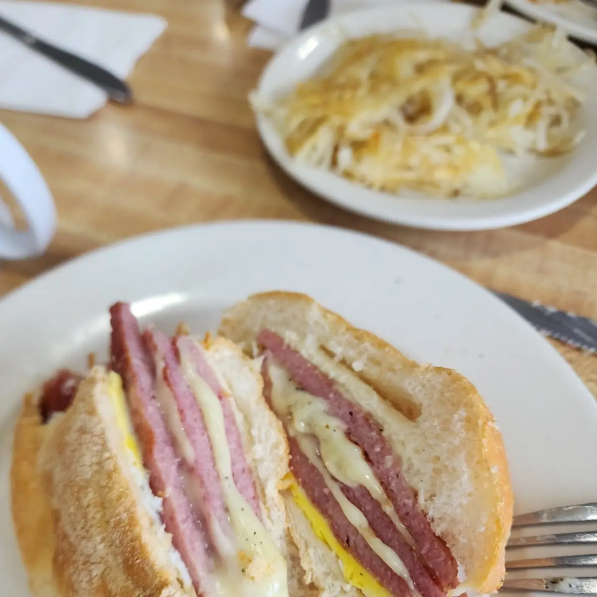 Pork Roll Taylor Ham Egg N Cheese