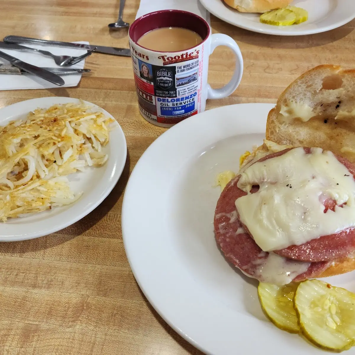 Pork Roll Taylor Ham Hash Browns