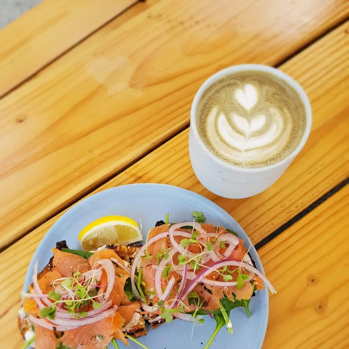 Smoked Salmon Toast