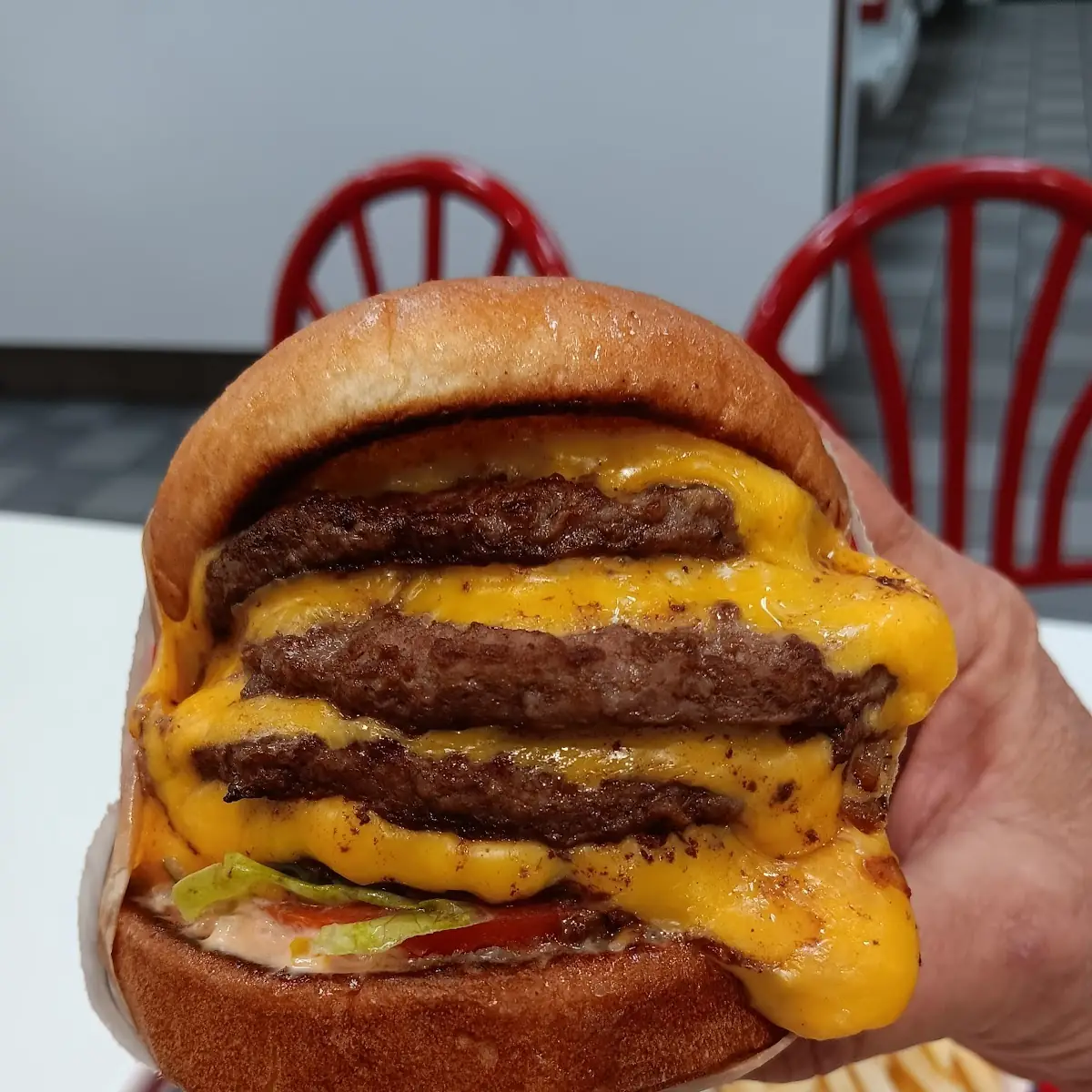 4×4 with Grilled Onions