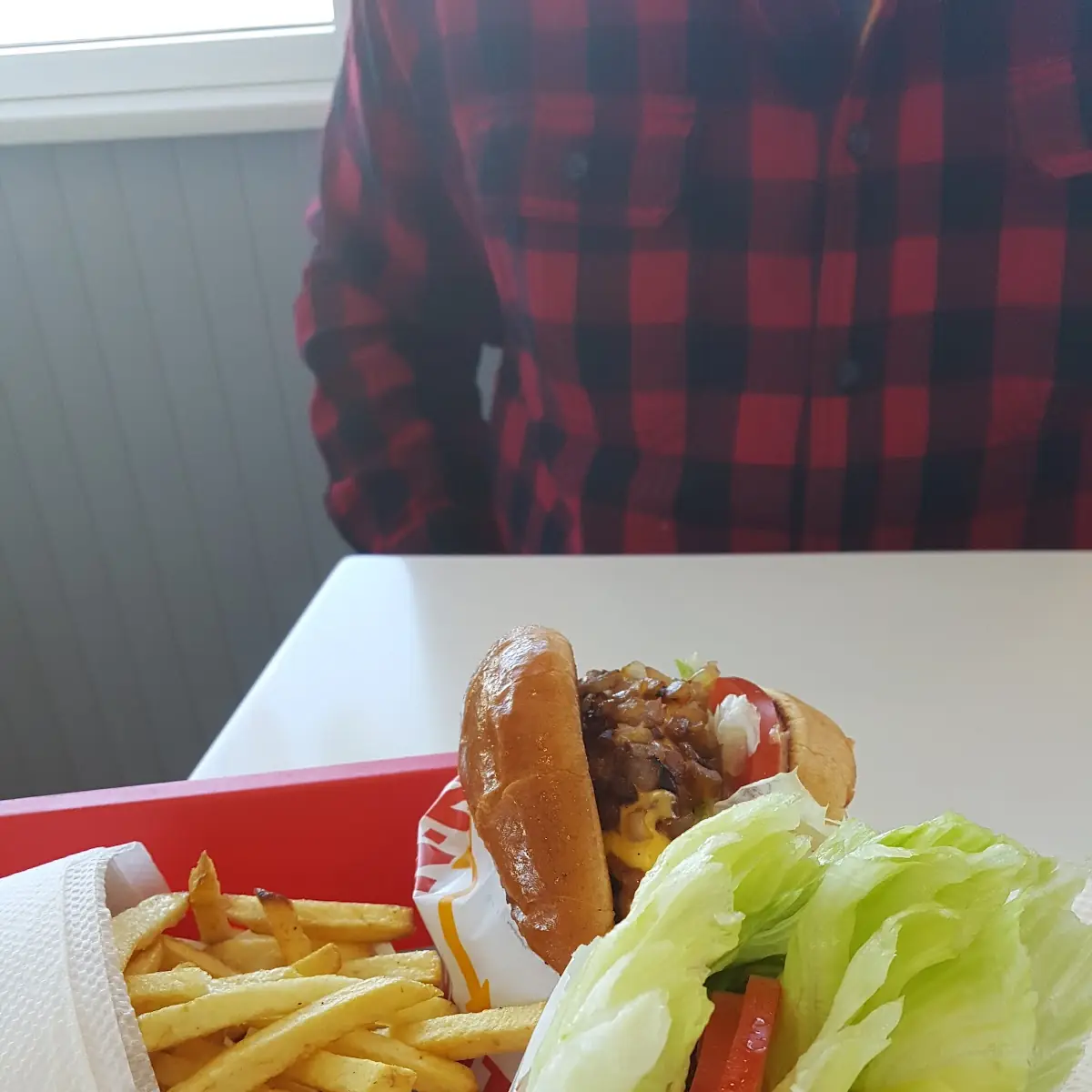 Protein Style Cheese Burger