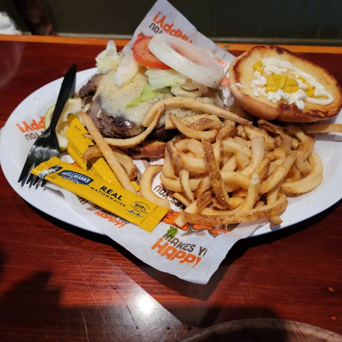 Hooters Original Chicken Strip Cheese Sandwich