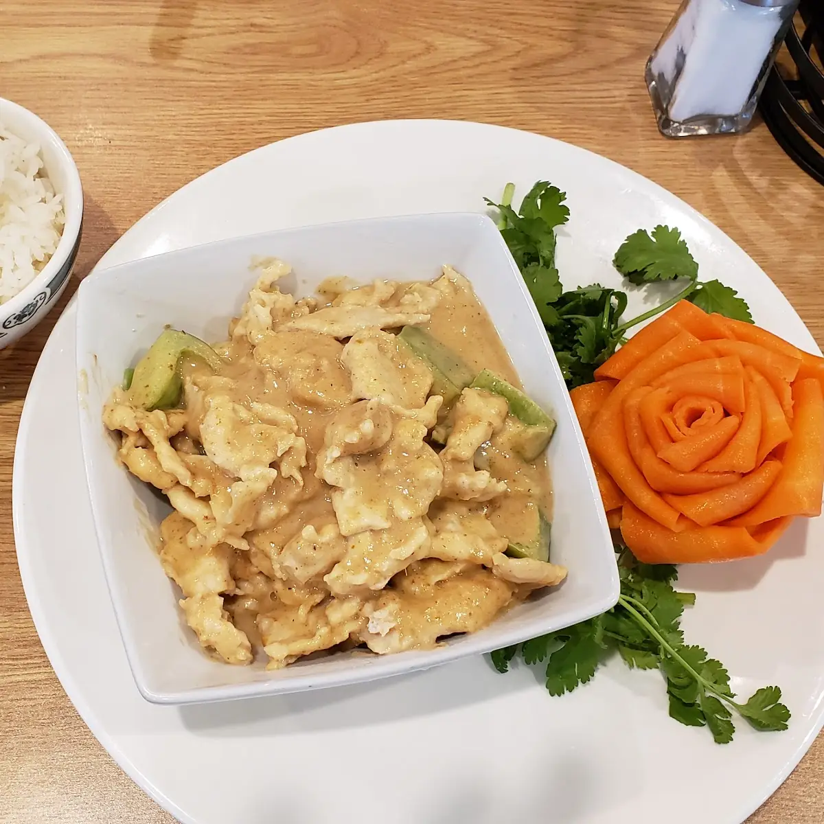Curry with Steamed Rice