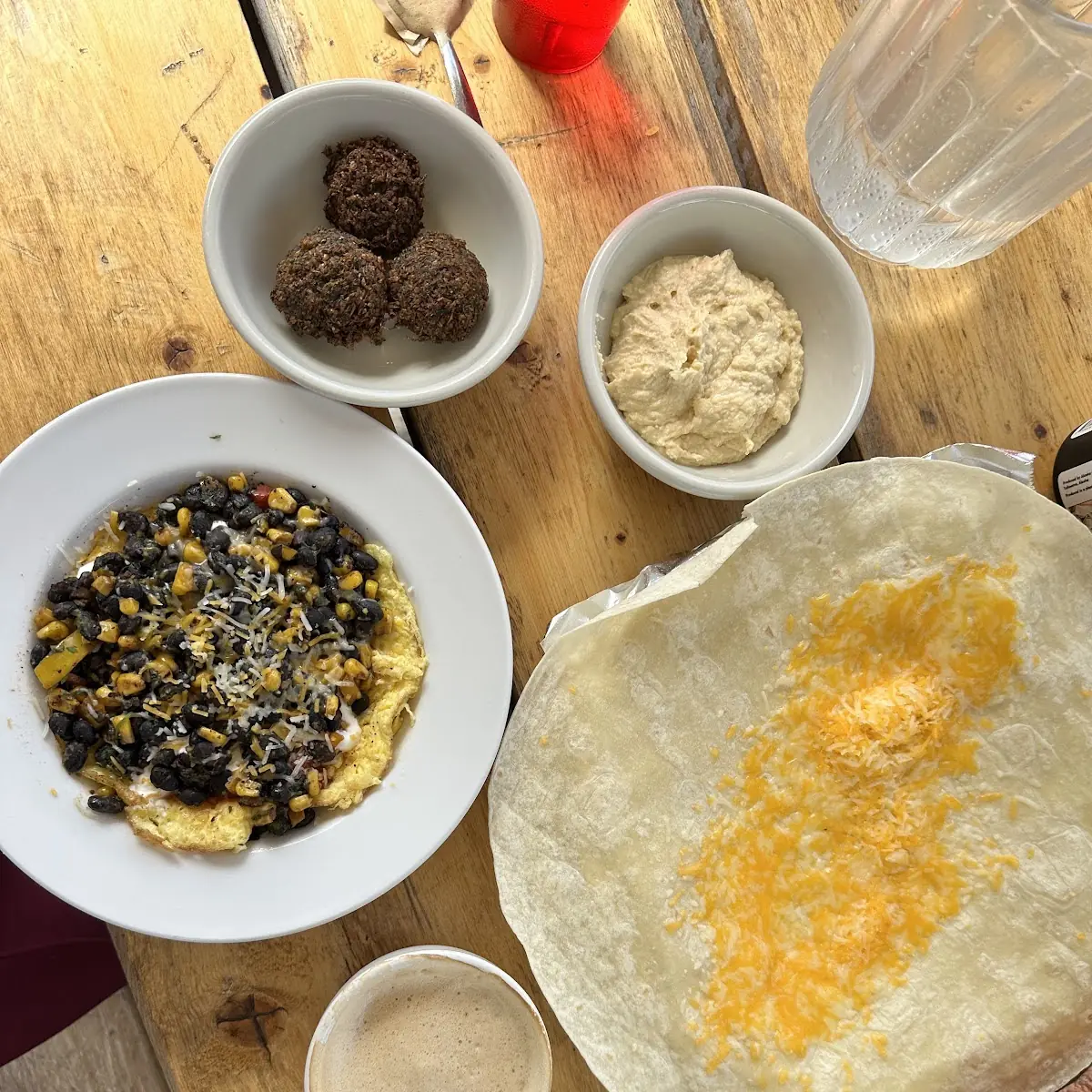 Black Bean Breakfast Burrito