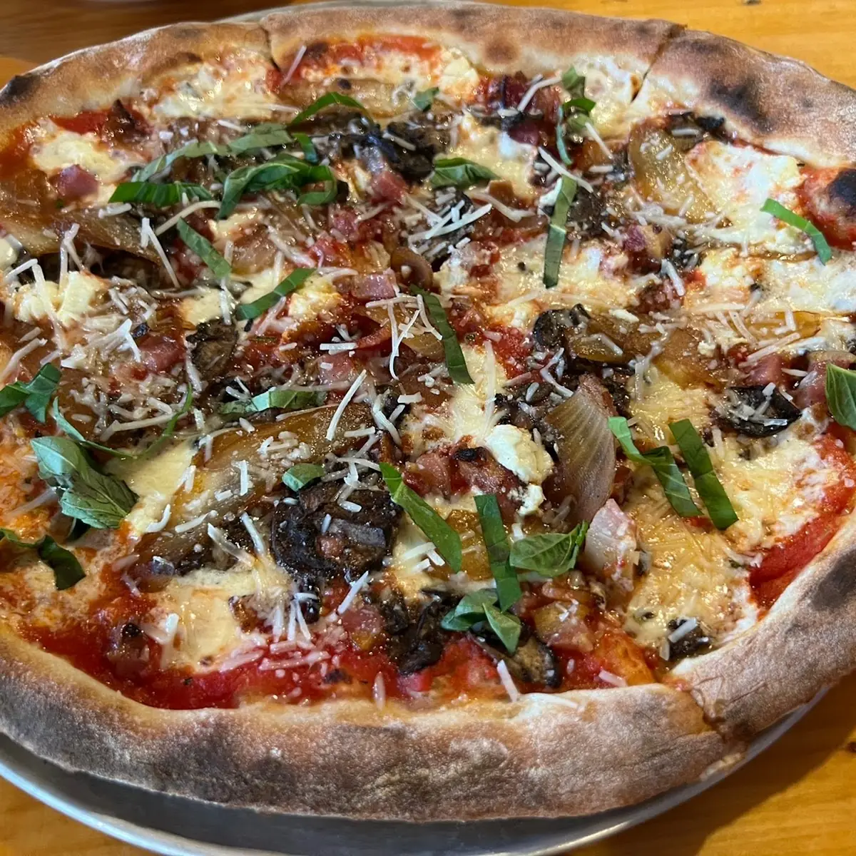 Wood-Fired Pizza