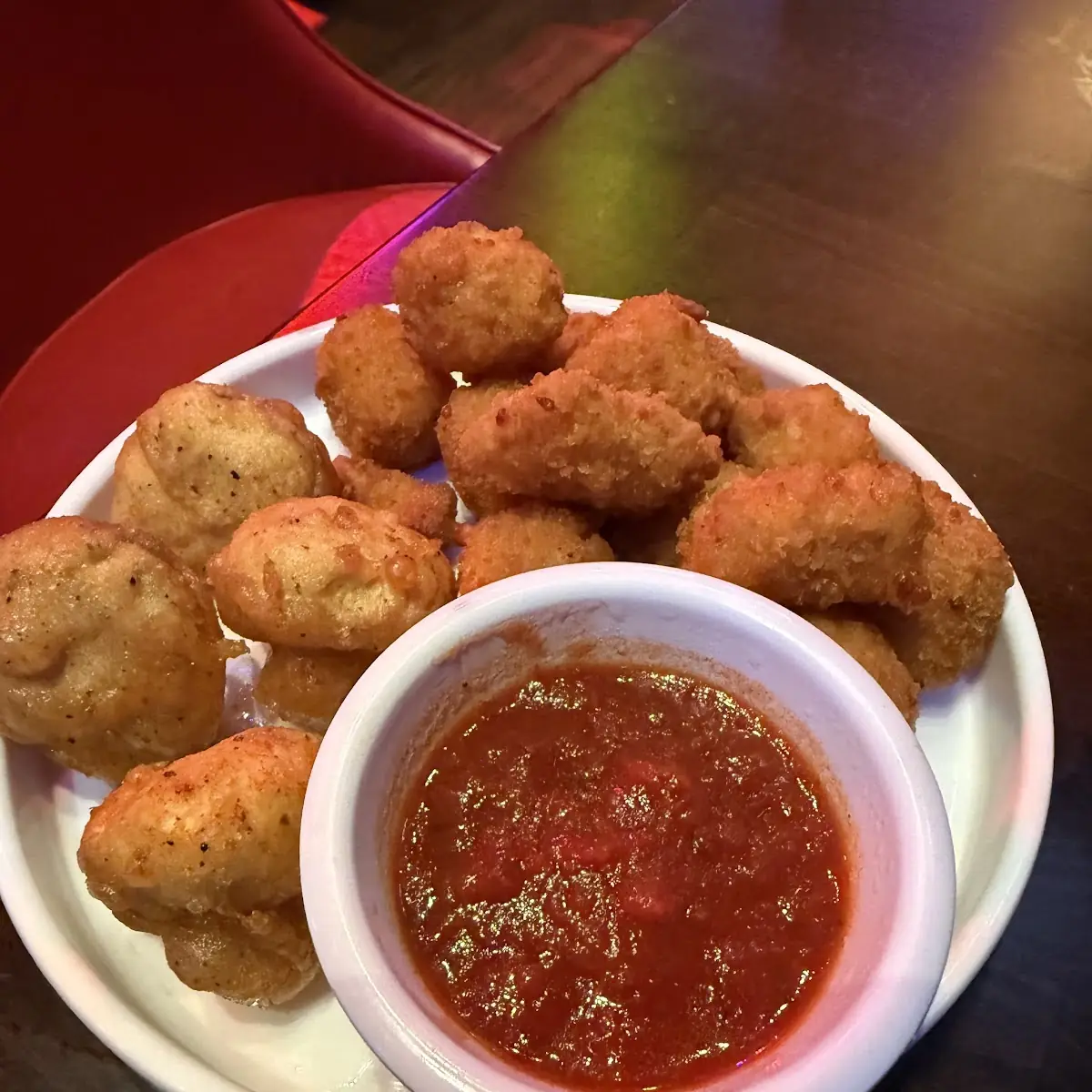 Spicy Fried Cheese Bites