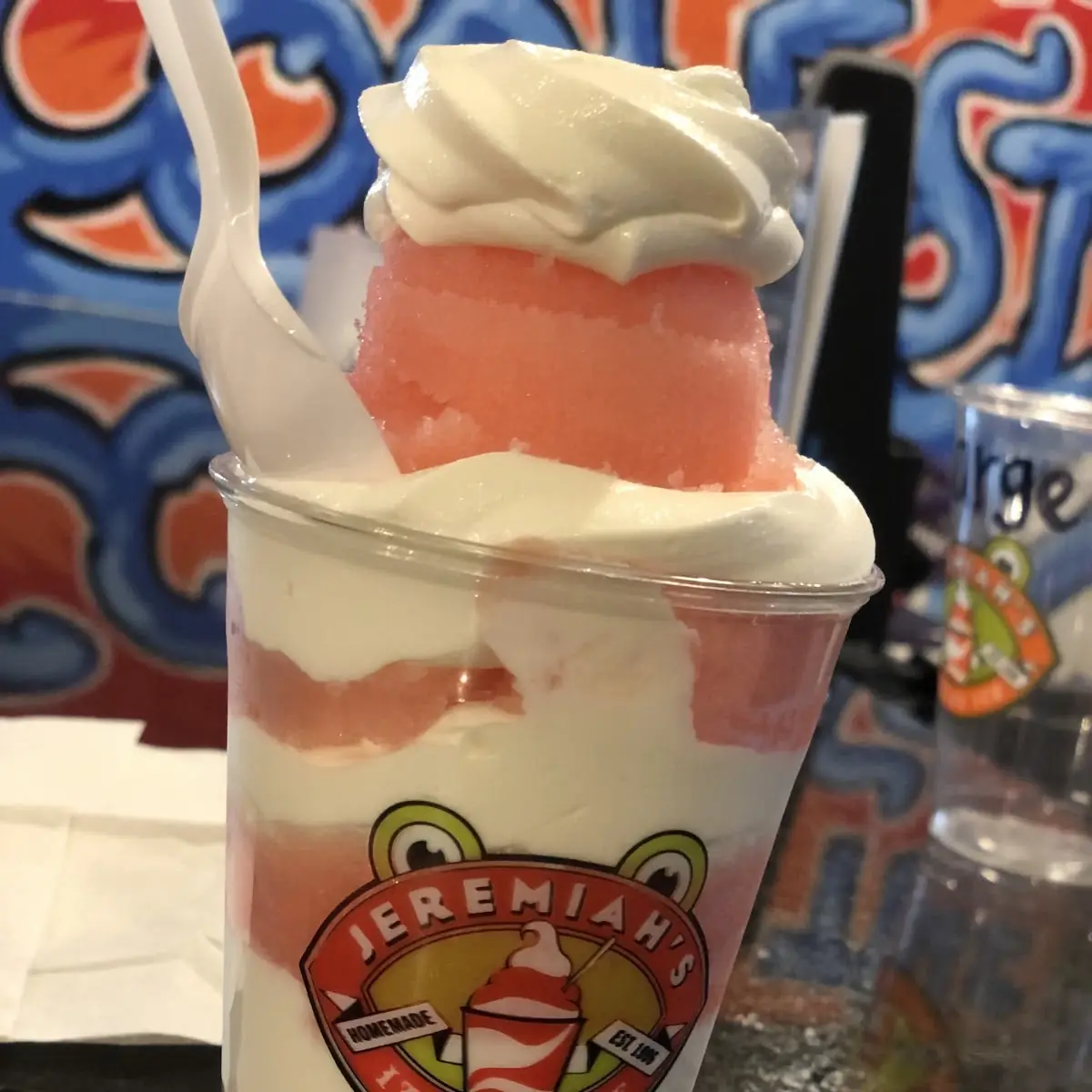 Cotton Candy and Vanilla Ice Cream