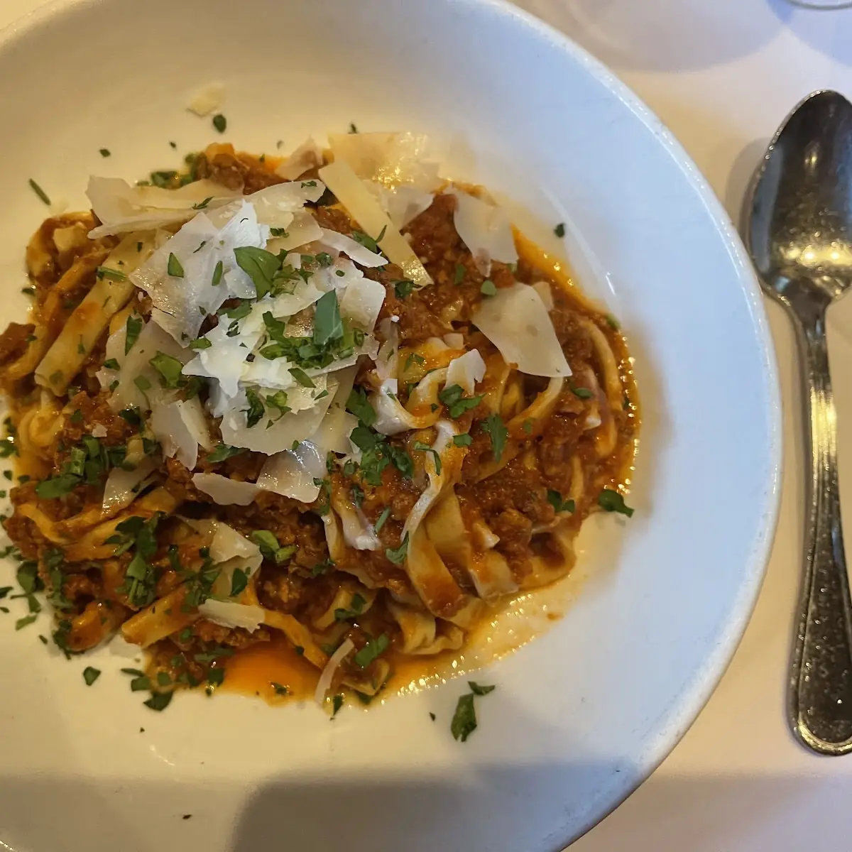 Fettuccine Bolognese