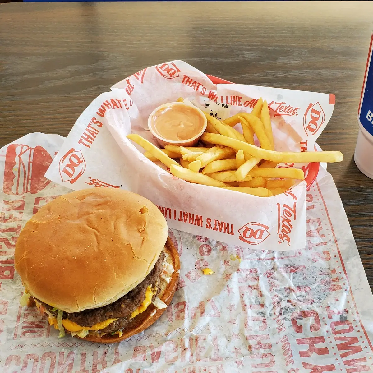 Bacon Cheeseburger Combo