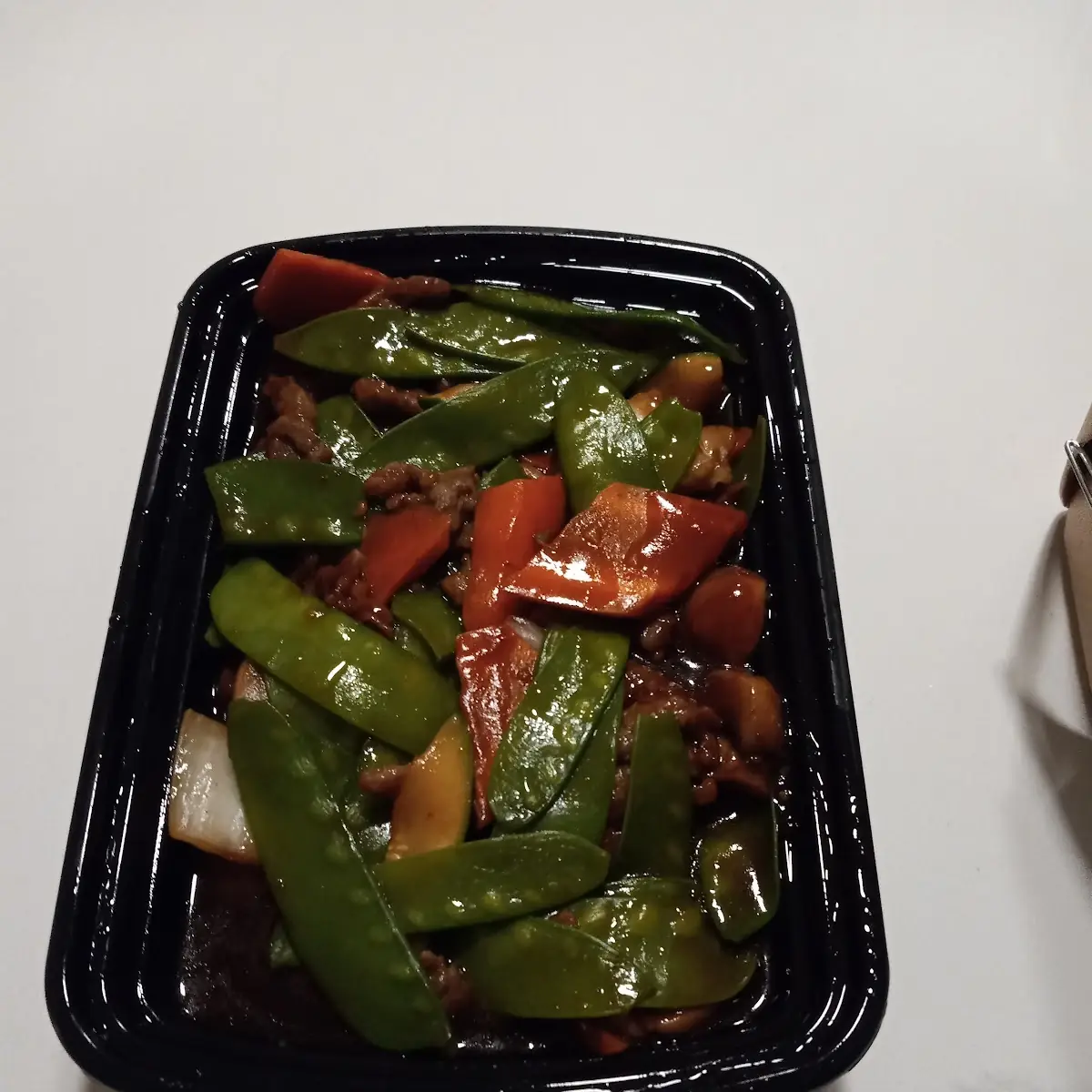 Beef with Snow Peas