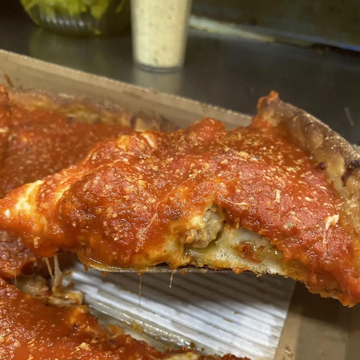 Stuffed Pizza