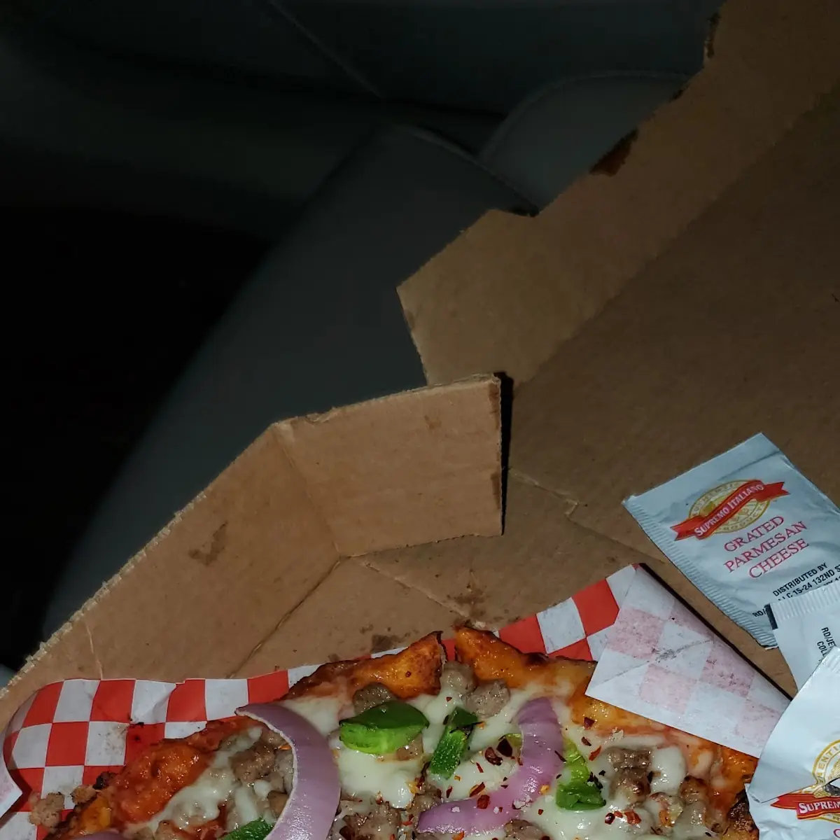 Hamburger and Sausage Pizza