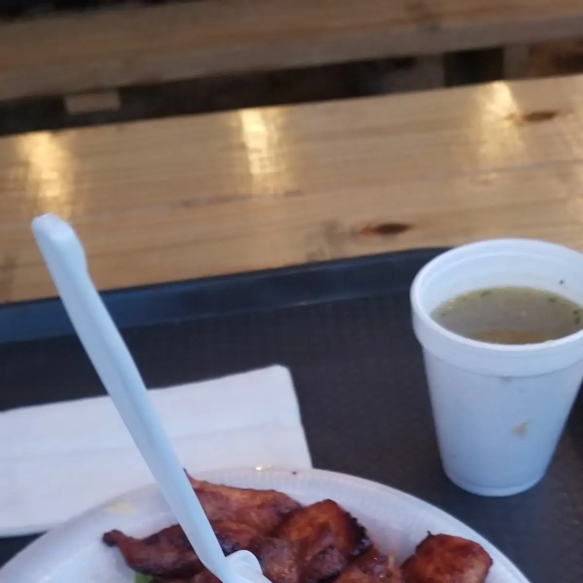 Mofongo Con Carne Frita