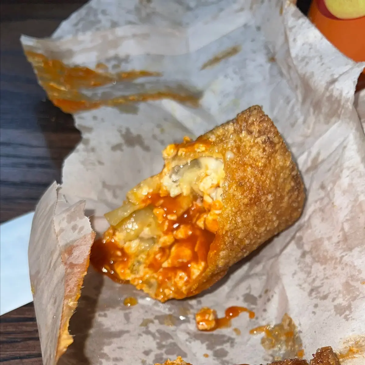 Buffalo Chicken Egg Roll 1