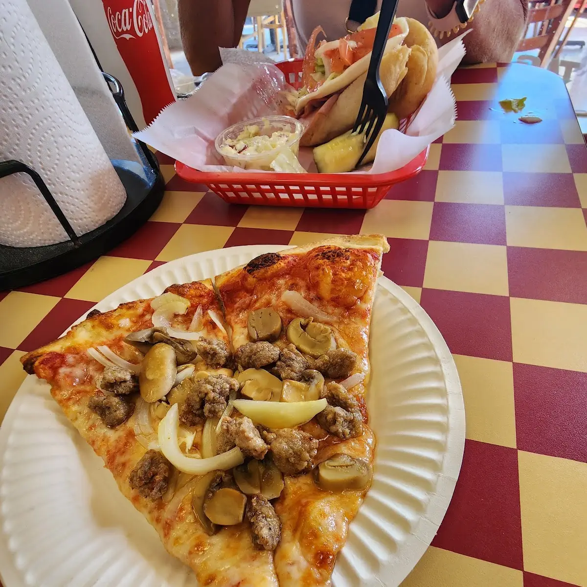 Sausage and Mushroom Pizza