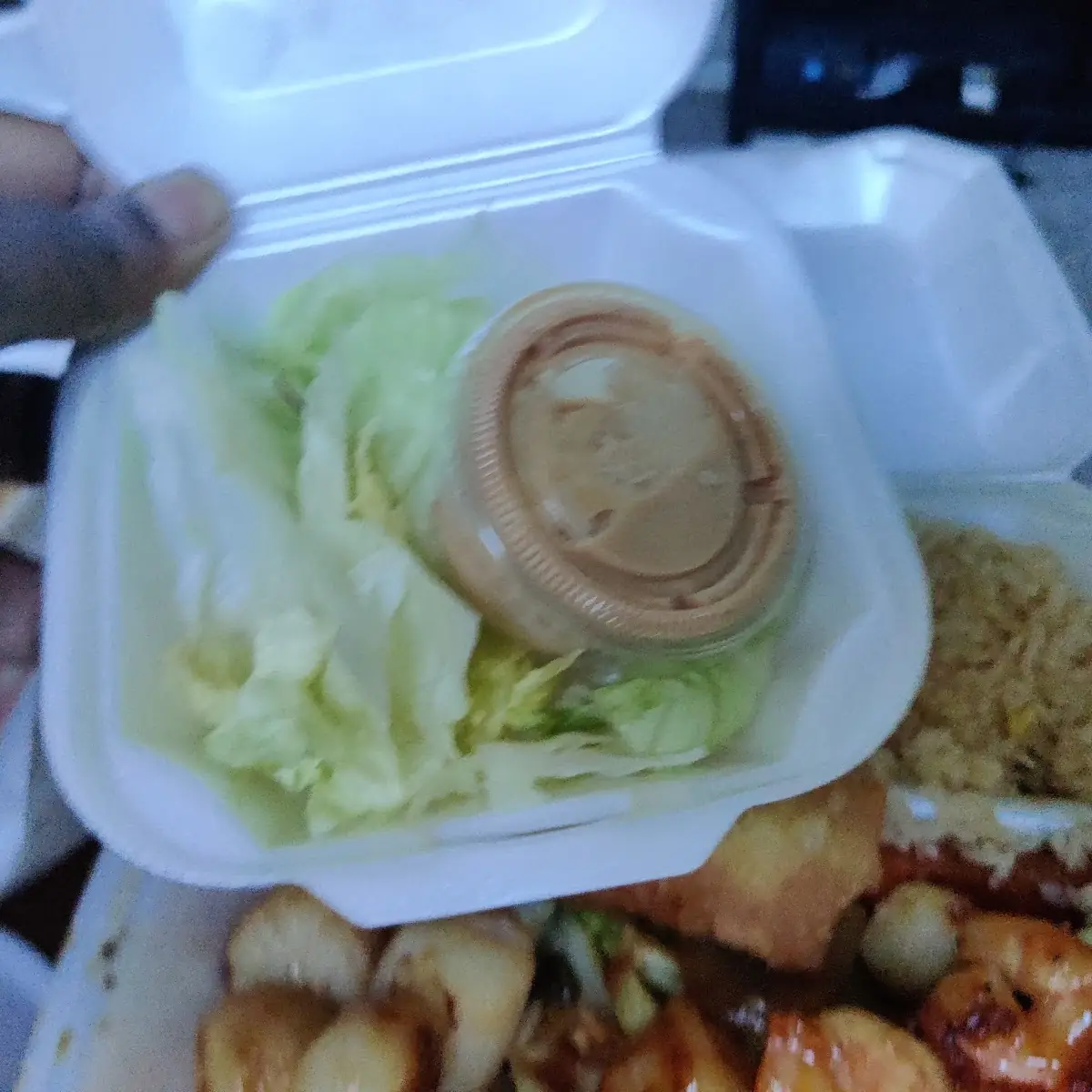 Salad with Ginger Dressing