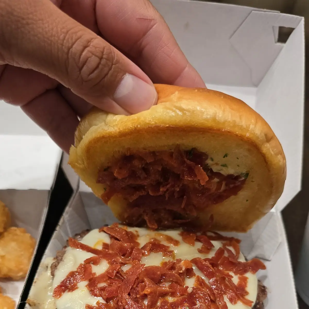 Pepperoni Smash Burger