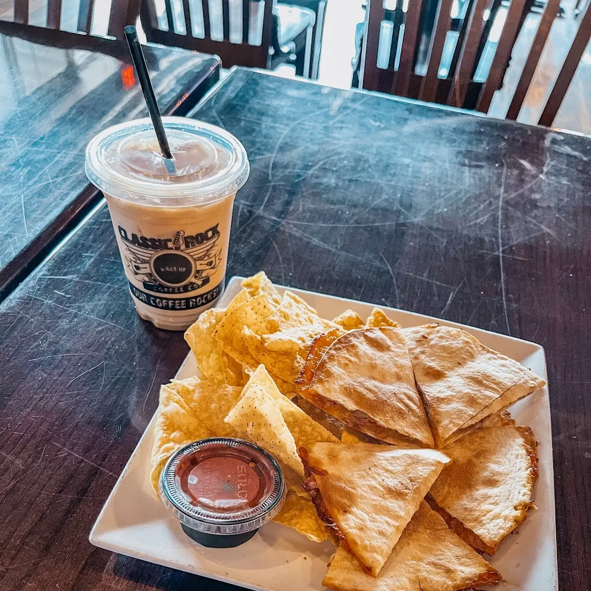 Bacon and Cheese Quesadilla