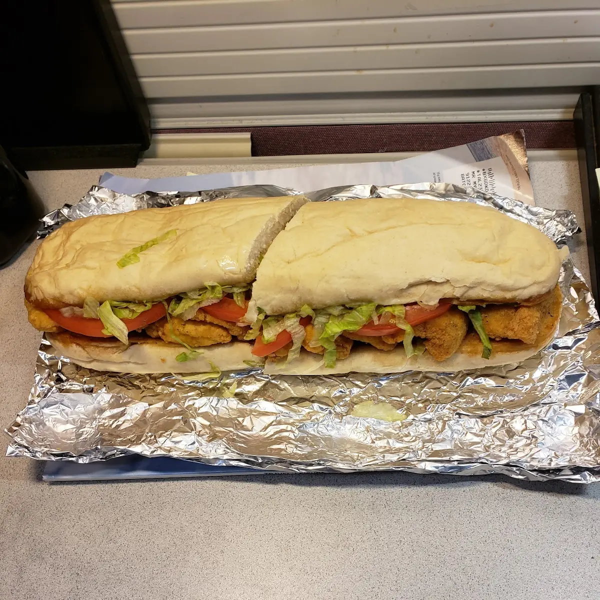 Fried Fish PO'Boy 10