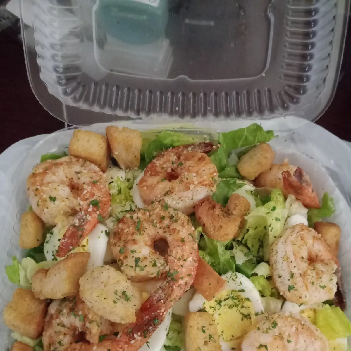 Grilled Shrimp Caesar Salad
