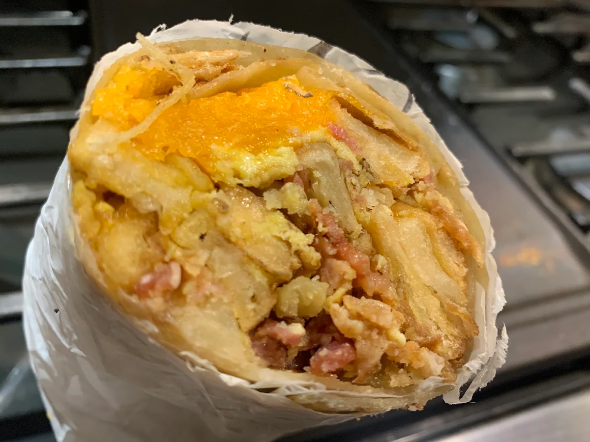 Bacon Breakfast Burrito
