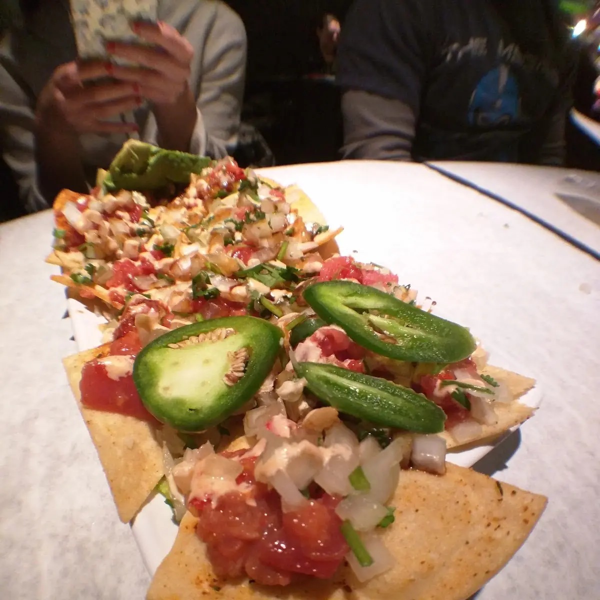 Spicy Tuna Nachos