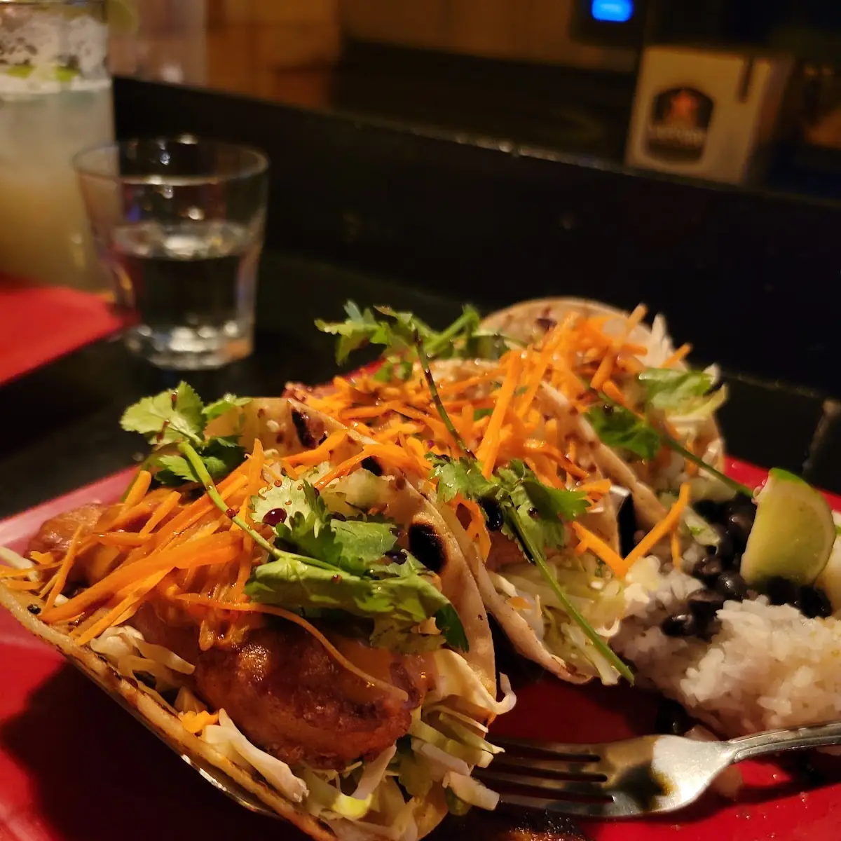 Thai Chicken Tacos