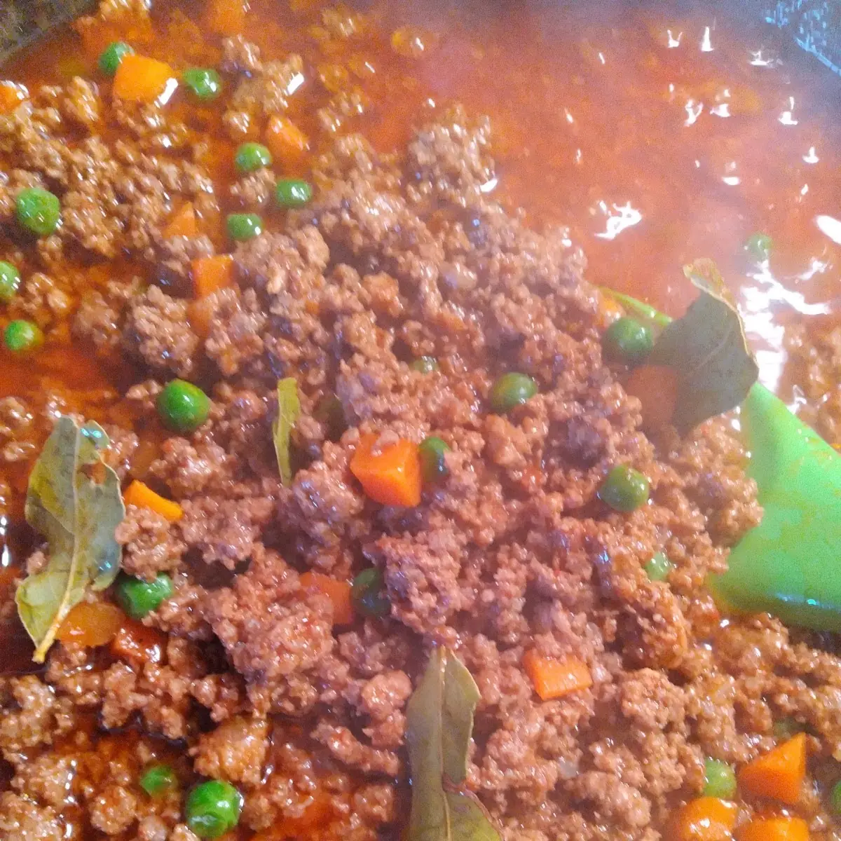 Carne En Chile Rojo