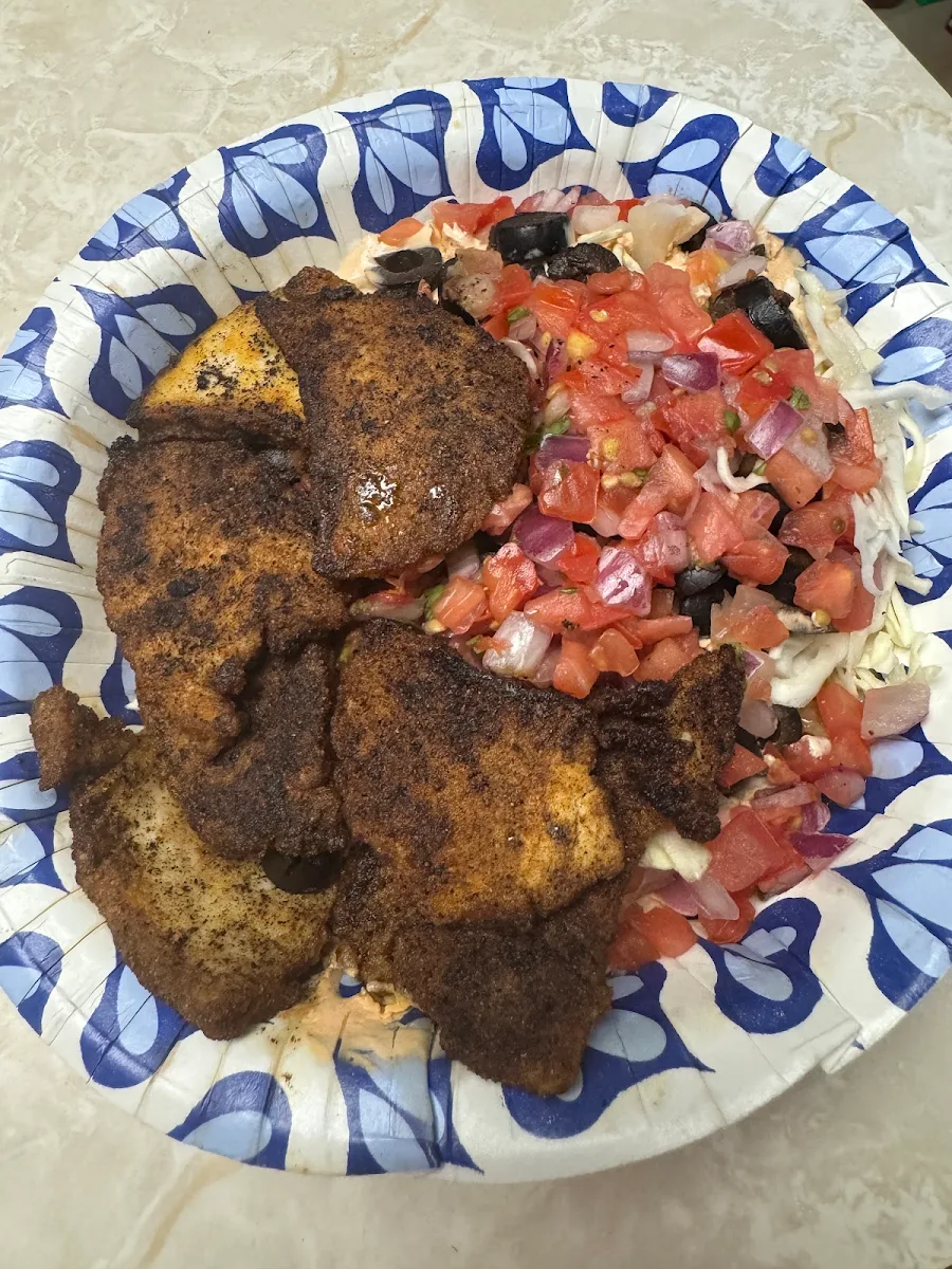 Fish Burrito Bowl