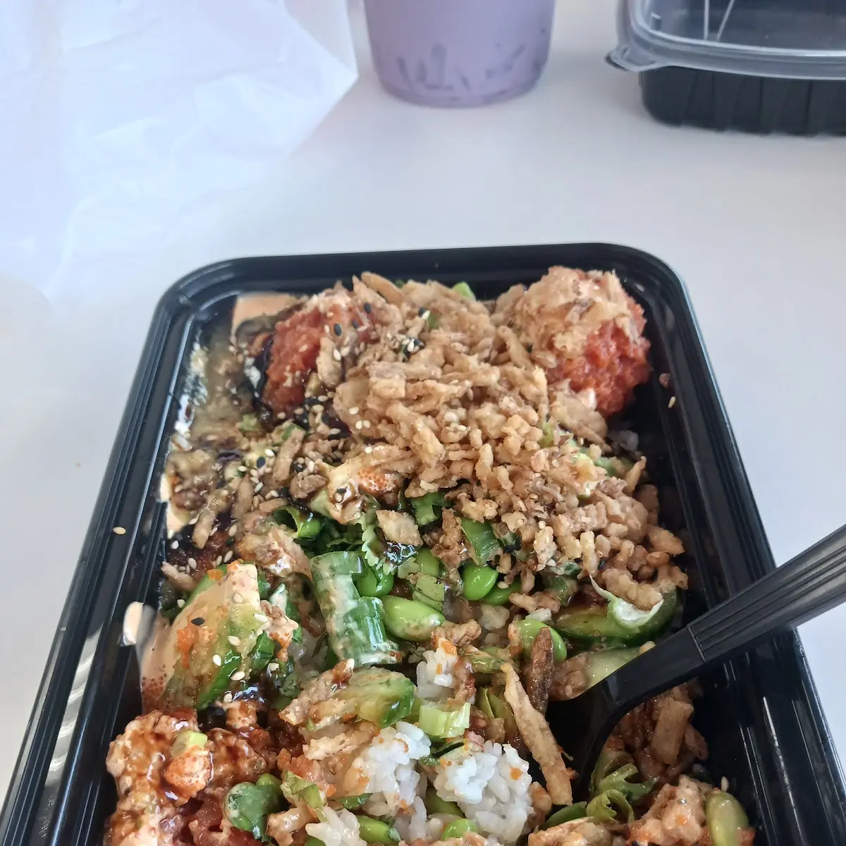 Spicy Tuna Poke Bowl