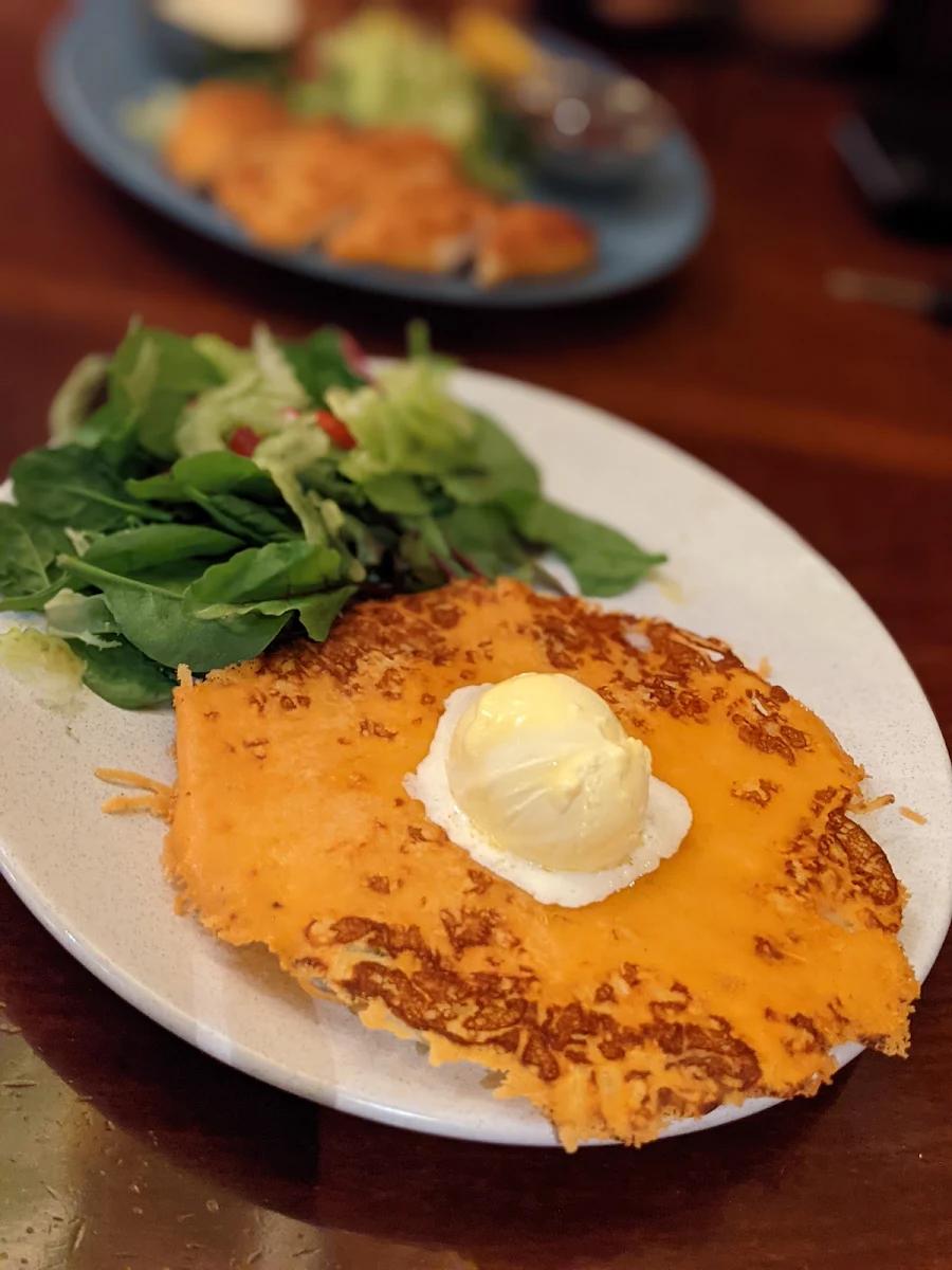 Cheese and Potato Pancake, The Pancake Parlour