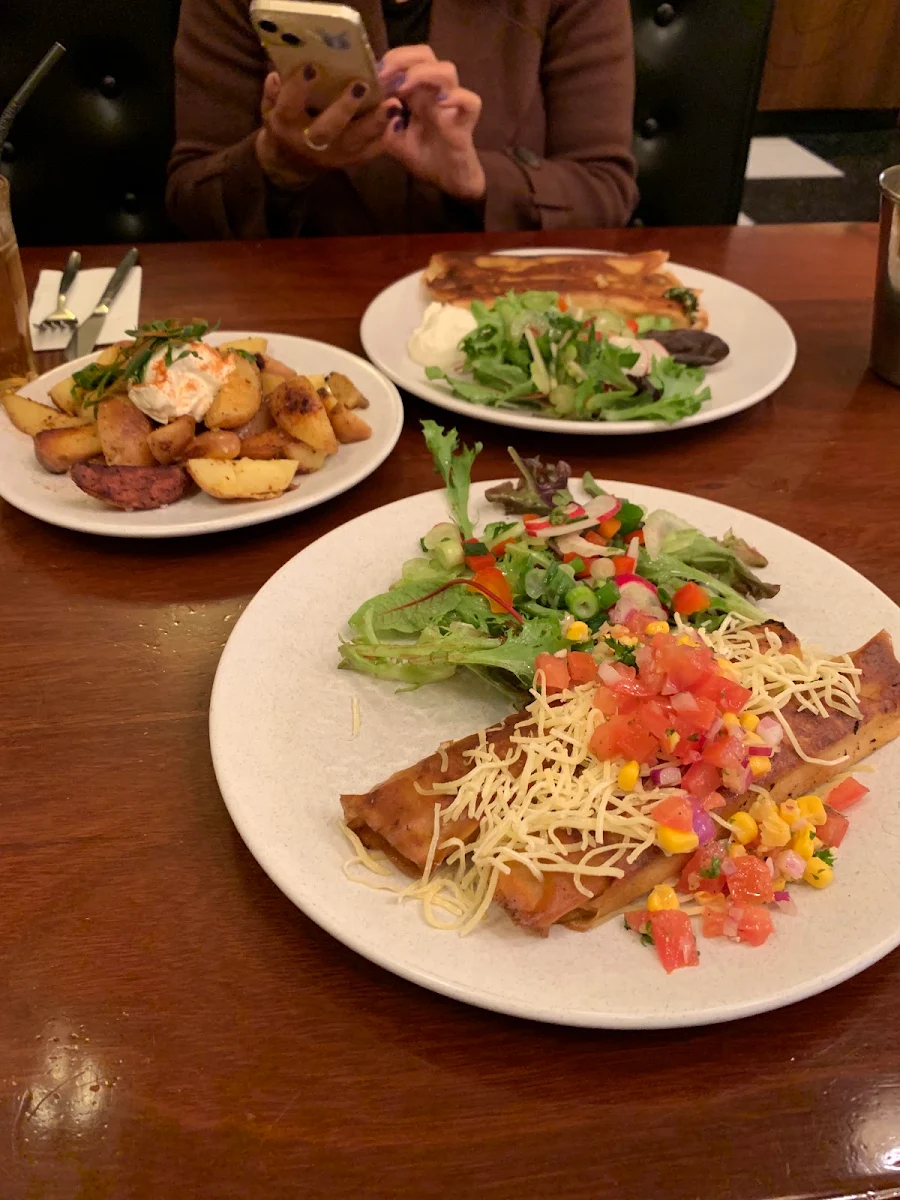 Mexican Combo Crepes, The Pancake Parlour