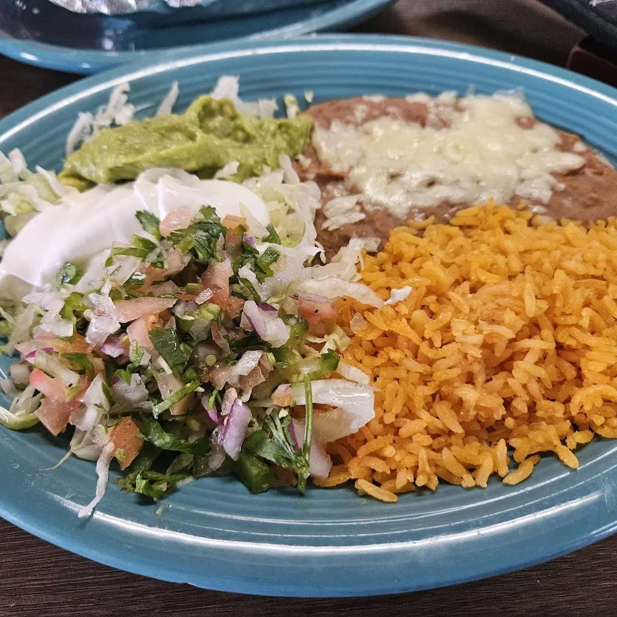 Refried Beans and Rice