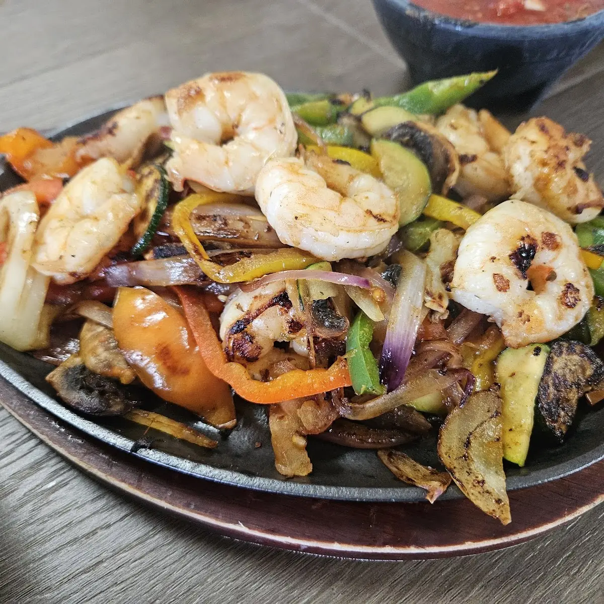Shrimp Fajitas
