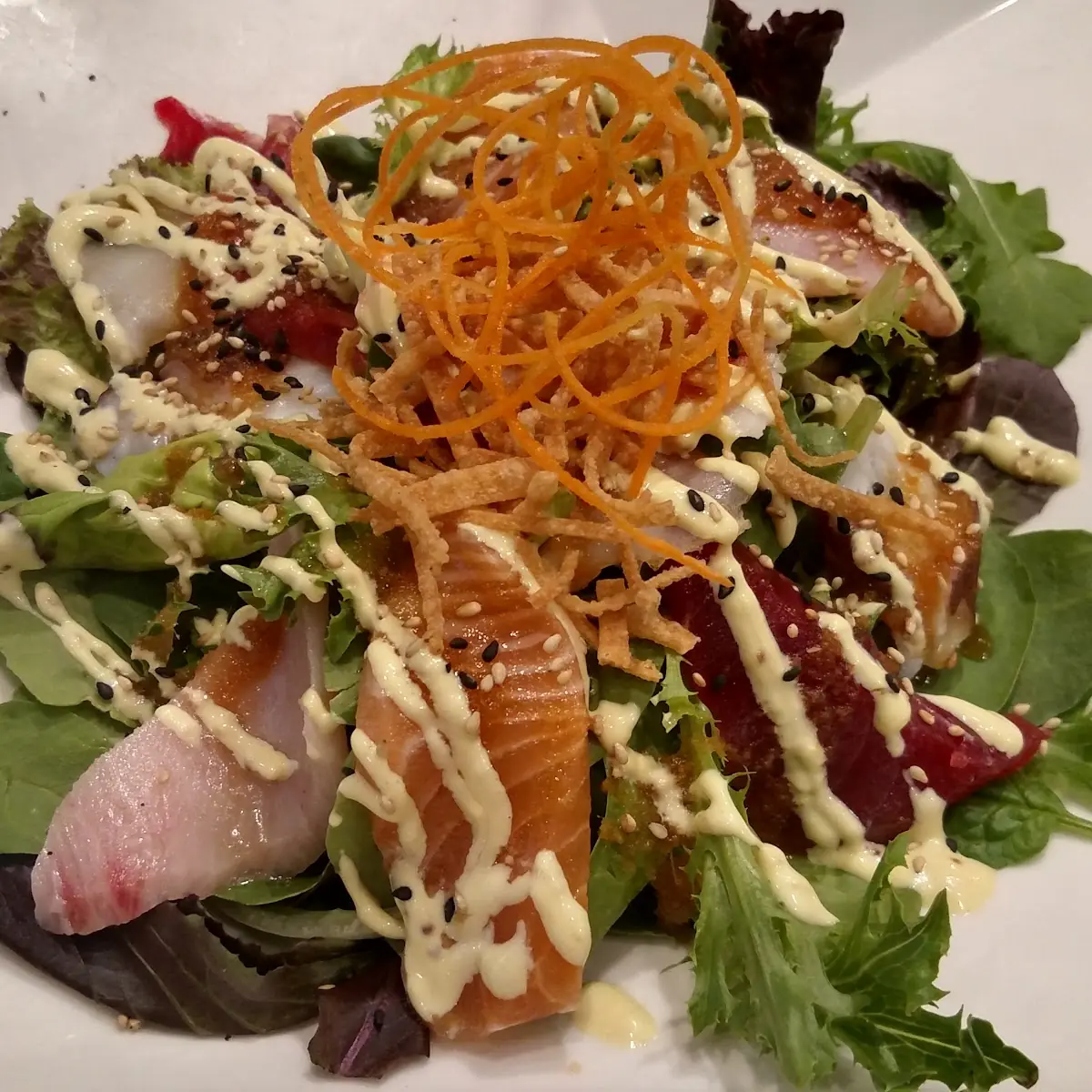 Sashimi Salad