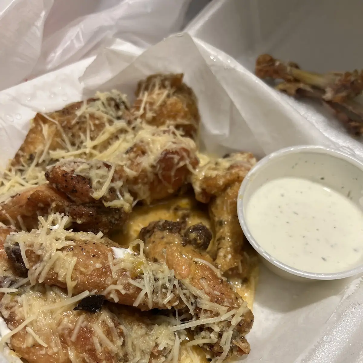 Garlic Parmesan Wings
