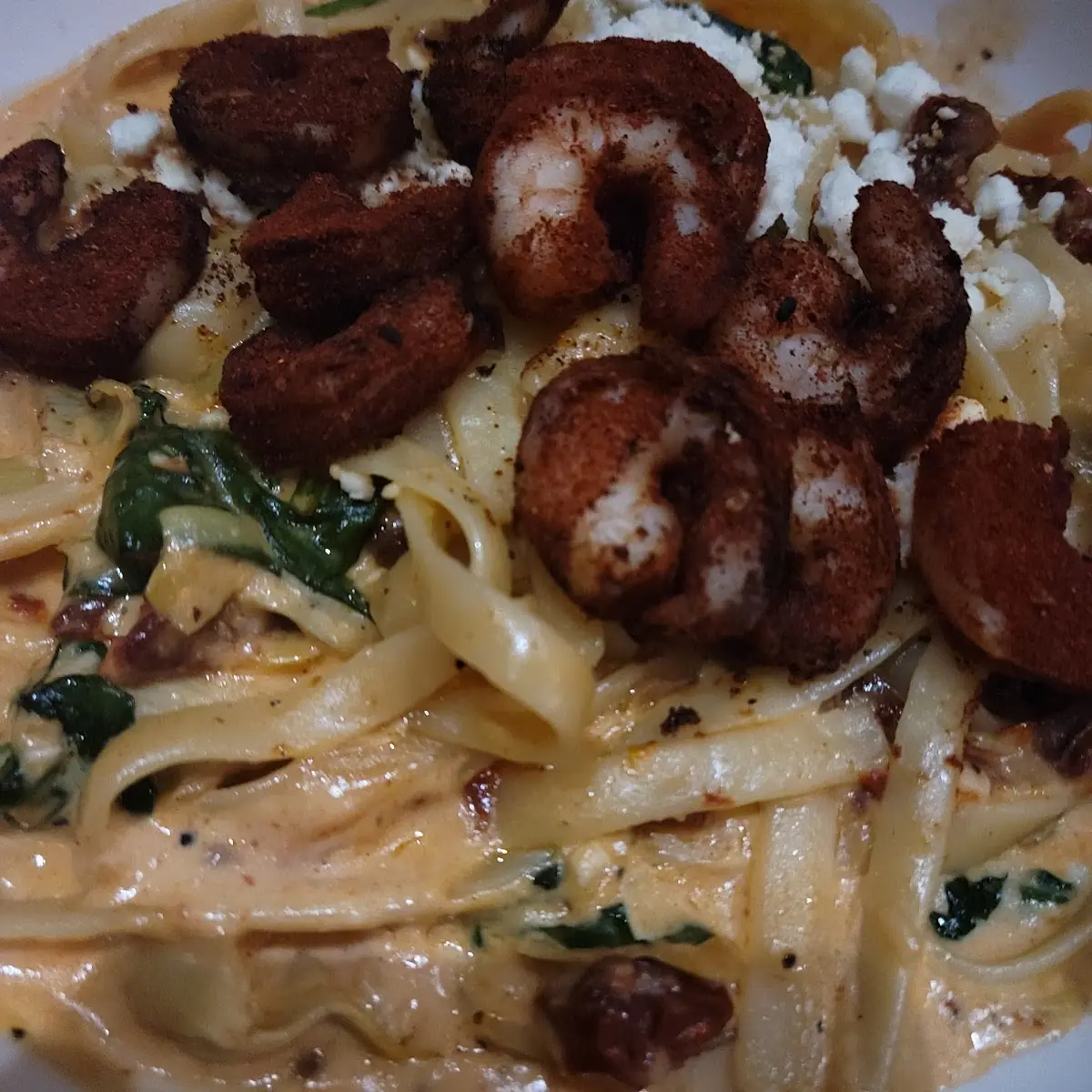 Shrimp Alfredo