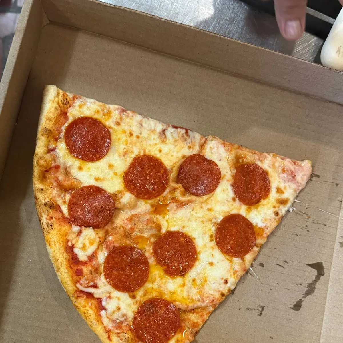 Pepperoni Pizza Slices in Box
