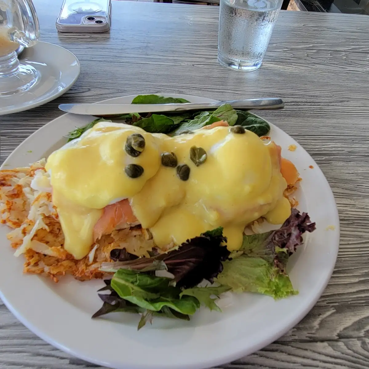 Seafood Eggs Benedict