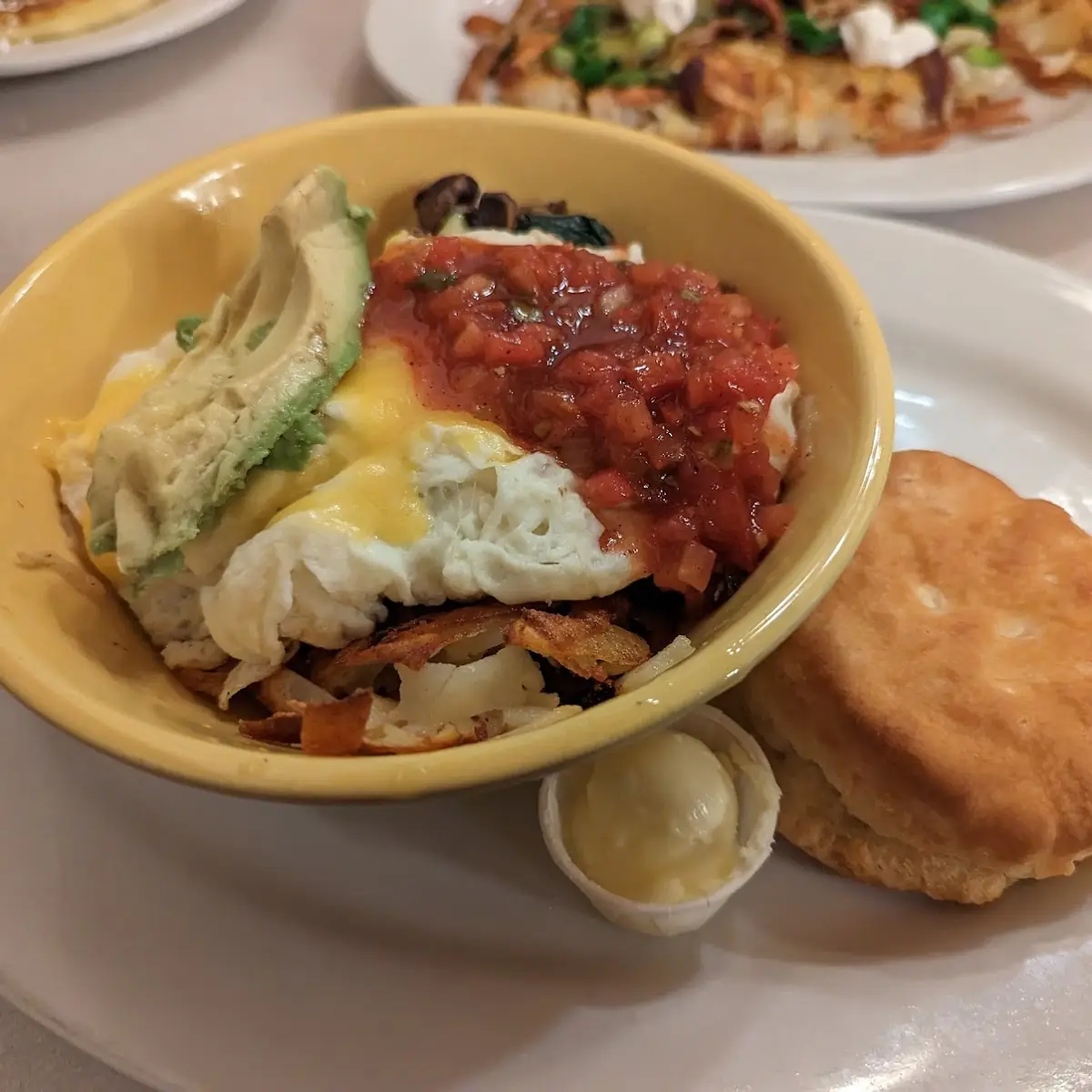 Veggie Egg White Bowl