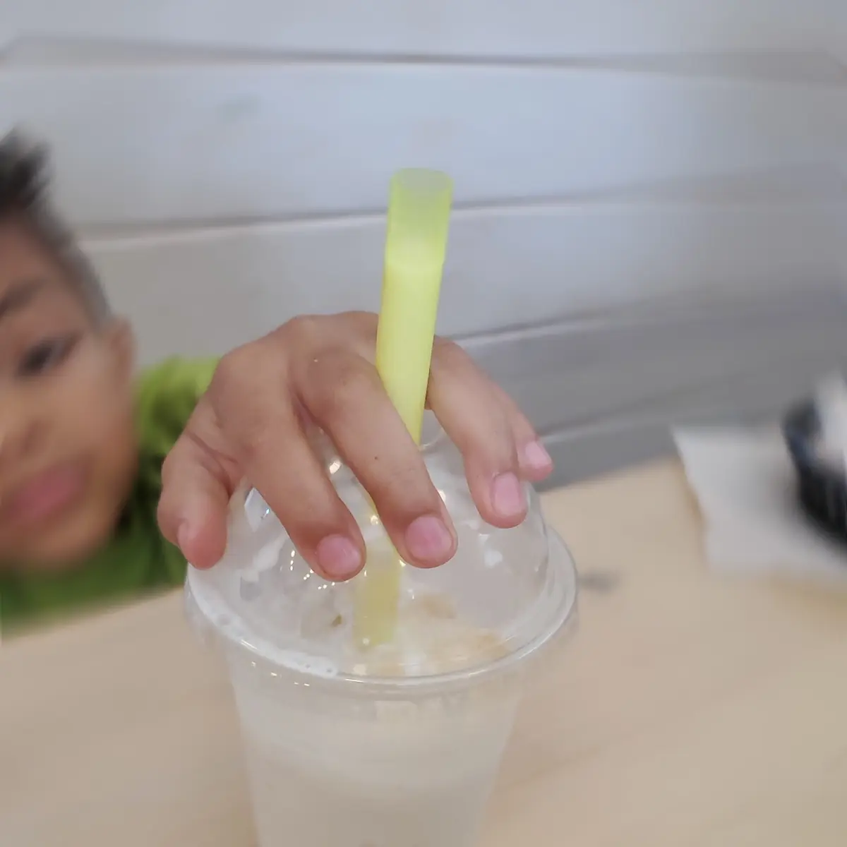 Peach Cobbler Milkshake