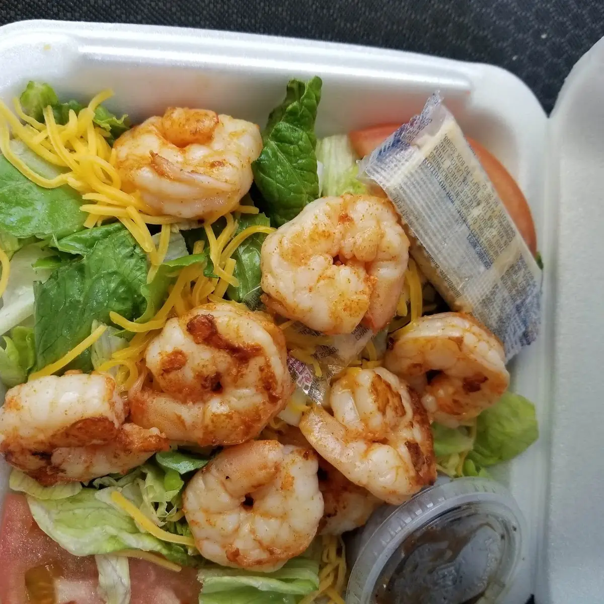 Grilled Shrimp Salad