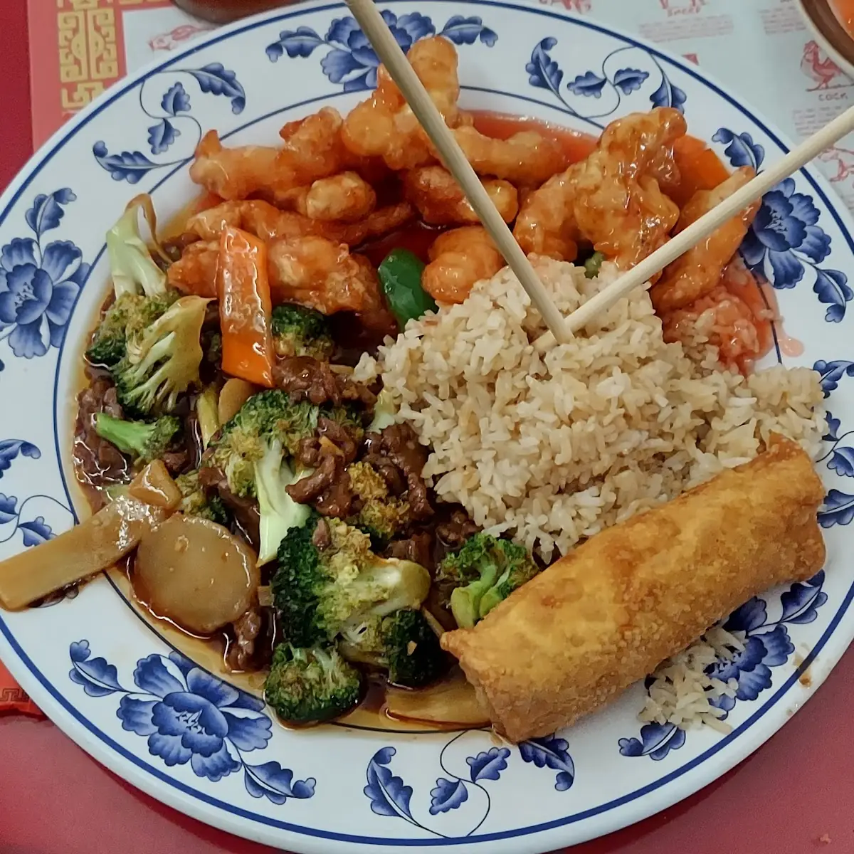 Mandarin Chicken & Fried Rice