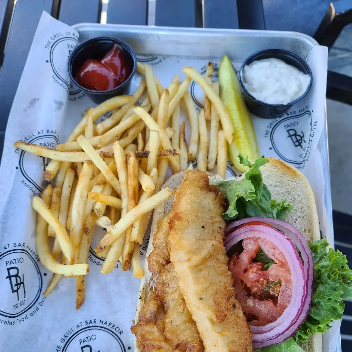Walleye Sandwich