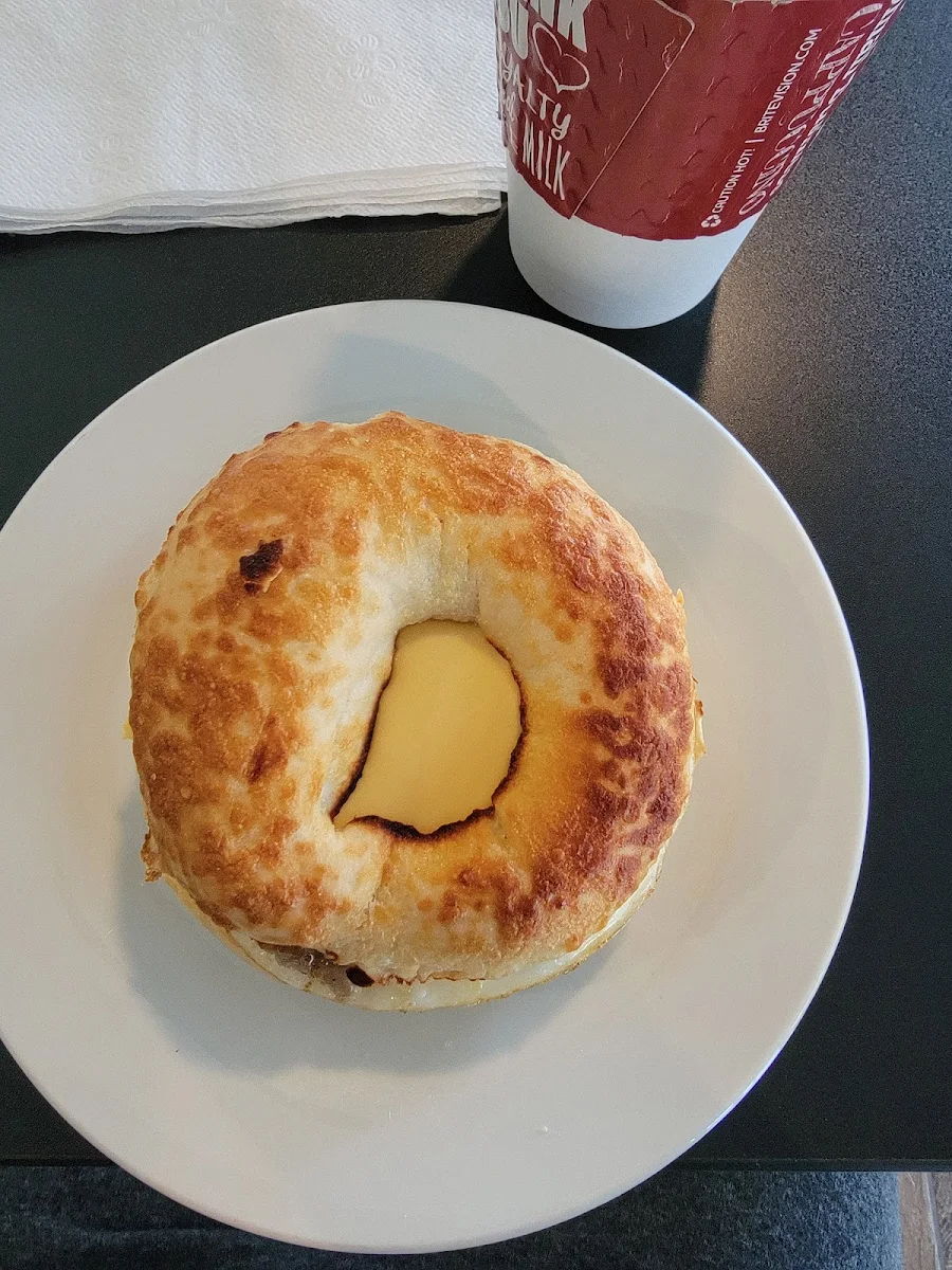 Asiago Bagel Breakfast Sandwiches