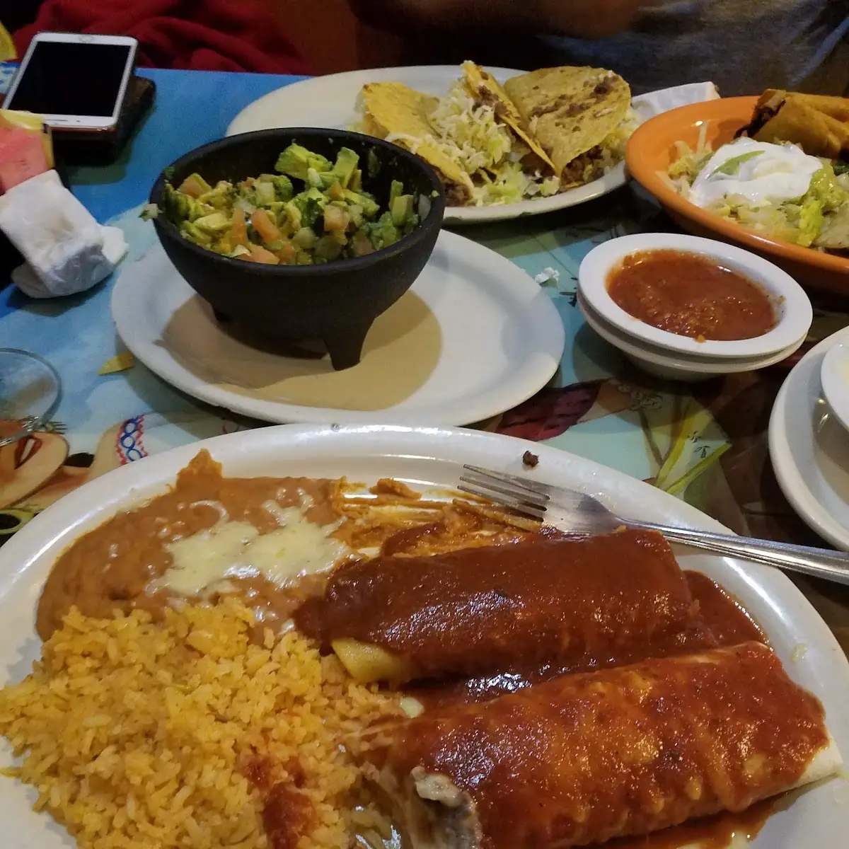 Enchilada Rice and Beans