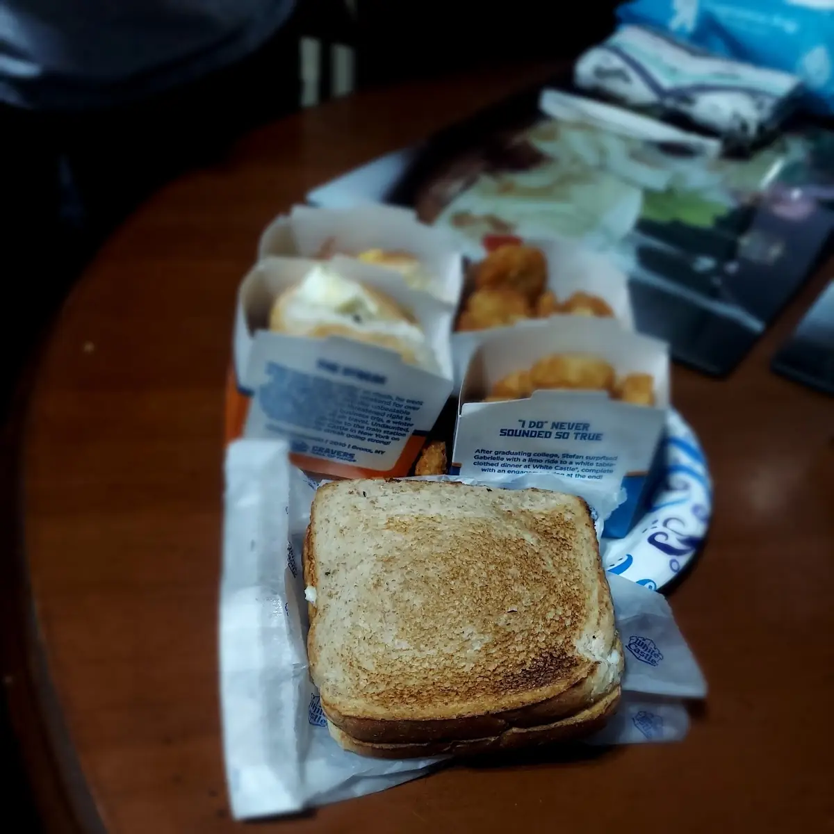 Breakfast Sandwich with Breakfast Sliders