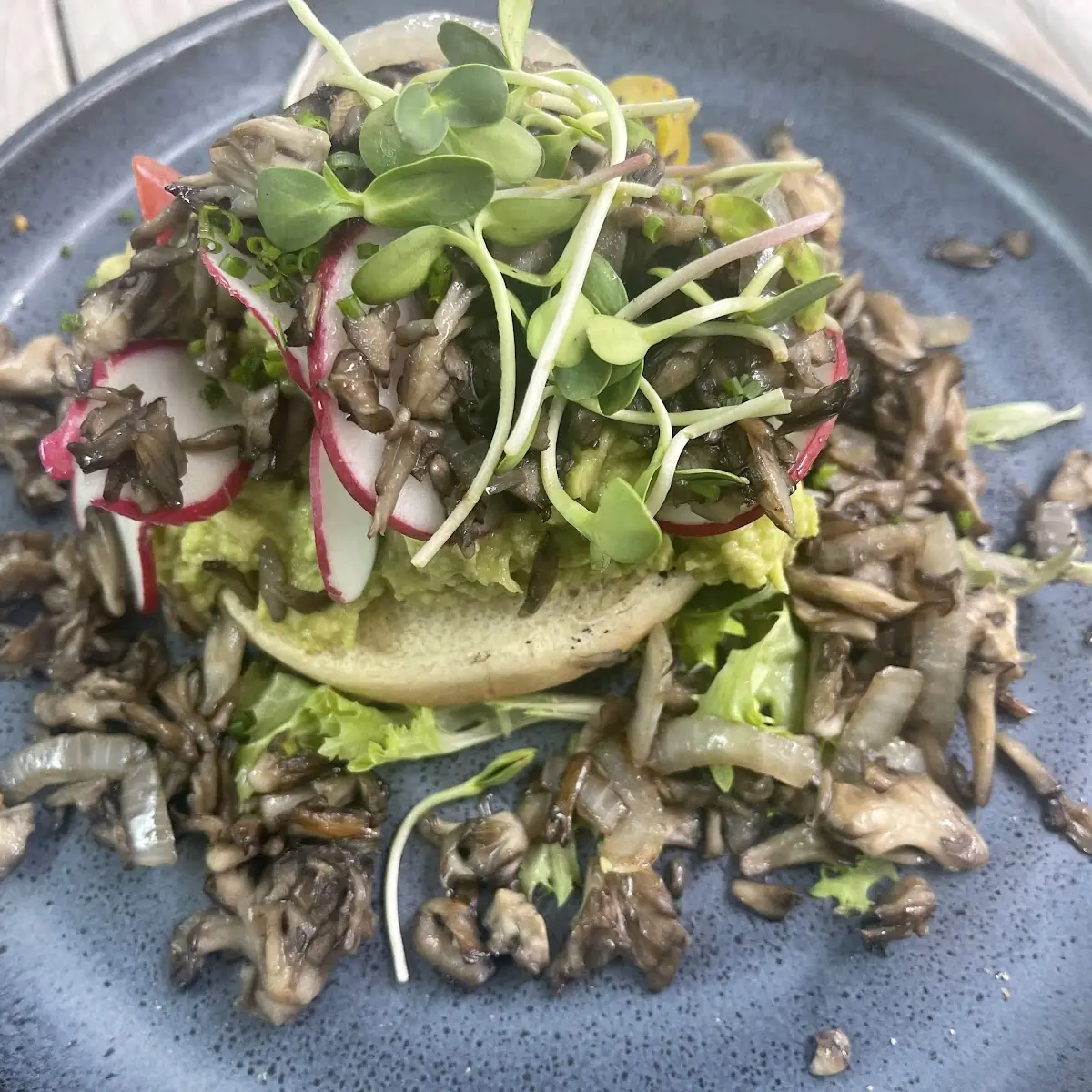 Mushies on Toast